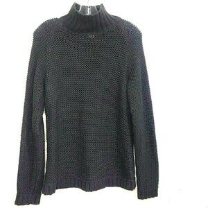 Eddie Bauer Cowl Neck 60% Cotton Long Sleeve Sweater Vintage Sz L